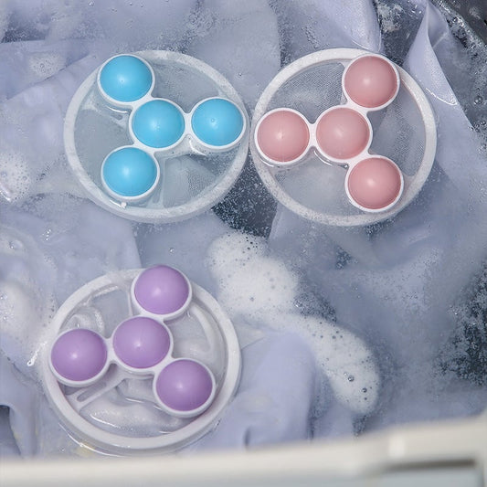 🧺 Floating Hair Filtering Mesh – Efficient Hair Removal, Buy More Save More (Fit Washer/Sink/Bathtub) 🚿