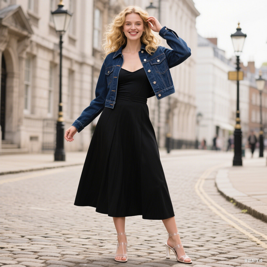 ✨High-quality versatile denim jacket