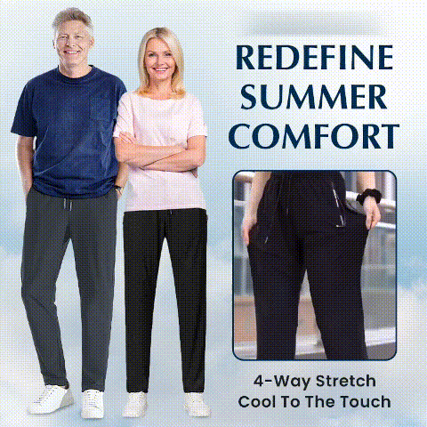 ✨ActiveFlex Summer Stretch Pants - Unisex 4-way stretch casual wear is breathable, all-day comfortable and free-moving