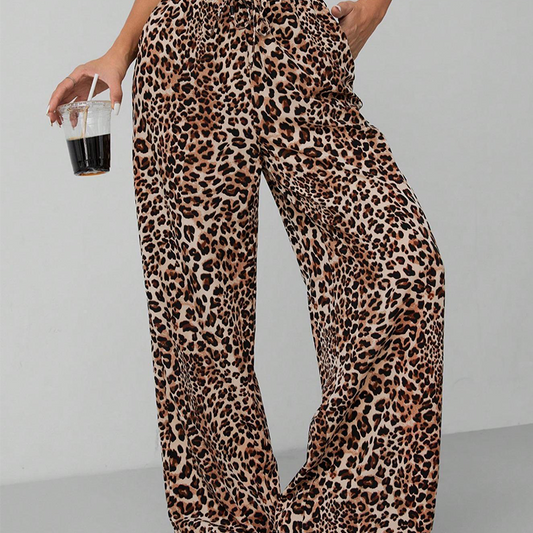 🔥Women's straight-leg wide-leg pants unlock the code of wildness and elegance🐆