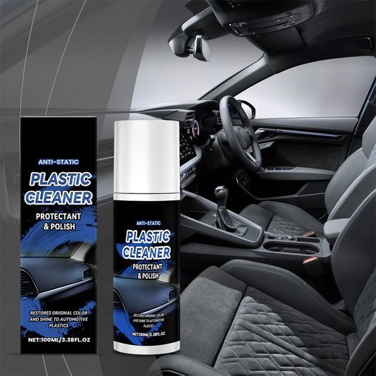💧 No-Rinse Car Interior Cleaner & Polish – Multifunctional Quick Shine