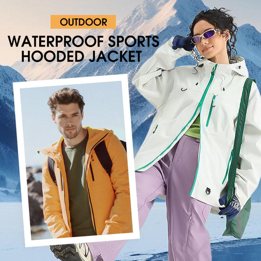 Outdoor Sports Hooded Jacket 🌧️ – Storm-Resistant Waterproof Cloth for Daily/Outdoor Trips