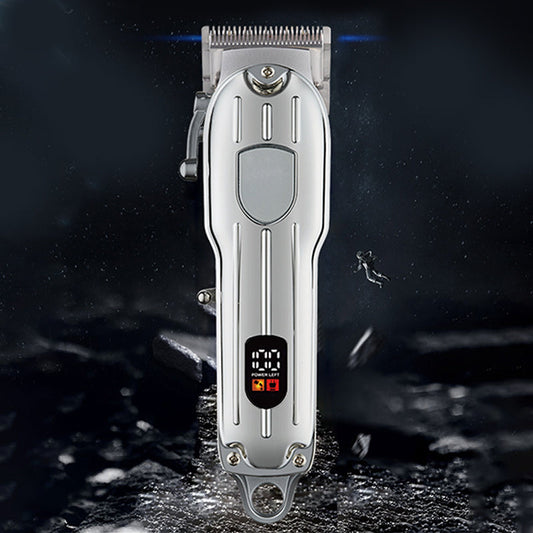 🔌 Powerful Rechargeable Hair Clipper: Long-Lasting Battery + IPX7 Waterproof, Easy Clean for Adults & Kids ✨