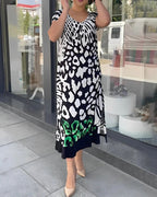 💖Limited Sale 49% OFF💖Casual Printed Short Sleeve Dress