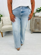 👖 High Rise Vintage Jeans – Tummy Control, Straight Leg for Everyday