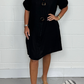 👗2025 Hot Sale💖Plus Size Button Up Tunic Dress