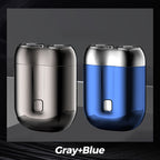 🔋 Mini double-ended shaver! 0.1mm Knife Mesh 7500 rpm motor