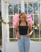 🔥Sleeveless abdomen-cinching shaped-one-piece makes a thin and curvy beauty in seconds