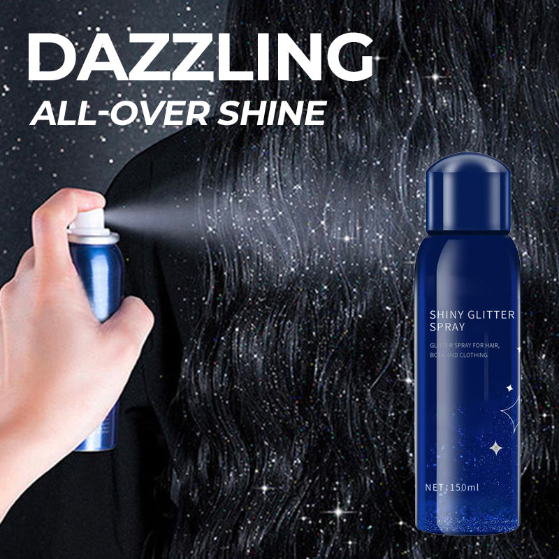 ✨12H Last! Long-Lasting Shiny Body Glitter Spray