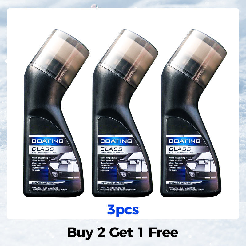 💥 BUY 2 GET 3! ❄️ Micromolecular Anti-Fog Coating Wiper – Keeps Your Windshield Clear & Fog-Free 🧽✨