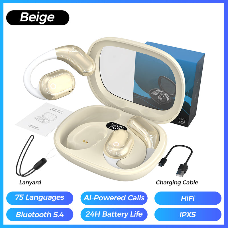 🎧🎅Early Xmas Sales - 75% OFF🔥AI Voice Translation Bluetooth Earbuds