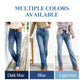 🔥66% OFF! High-waisted stretch belly-cinching jeans 👖 + 360° stretch for a slimmer look