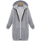 🔥Diese Woche zum Sonderpreis: €25.99!!🔥 Damen Freizeit-Fleece-Hoodies mit Reißverschluss