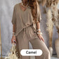 ✨ Girly solid color loose casual suit|Slim and tall× All-purpose wearing formula 👚👖