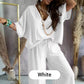 ✨ Girly solid color loose casual suit|Slim and tall× All-purpose wearing formula 👚👖