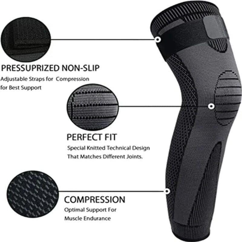 🏃‍♂️👨‍⚕️ Hot Sale! Doctor-Recommended Tourmaline Knee Sleeve – Self-Heating Acupressure + 360° Compression, Boost Your Sports Recovery!