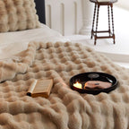 🔥Hot Sale🔥Luxury Double-Sided Rabbit Wool Blanket