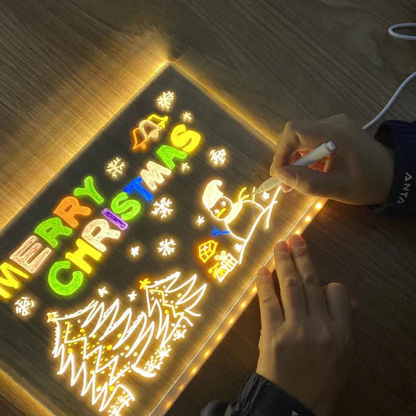 🔥Last Day 49% OFF🎁The perfect gift for them🎁LED Note Board with Colors🎨