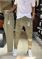 Men’s Slim-Fit Casual Solid Pants – Sleek Solid Tones, Slim Silhouette, Ideal for Easy Pairing 👔