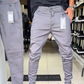Men’s Slim-Fit Casual Solid Pants – Sleek Solid Tones, Slim Silhouette, Ideal for Easy Pairing 👔