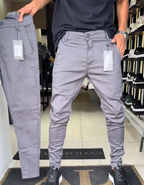 Men’s Slim-Fit Casual Solid Pants – Sleek Solid Tones, Slim Silhouette, Ideal for Easy Pairing 👔
