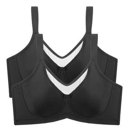 🏆 Up to 30% off for 2 sets, hurry grab💐Women's Elegant Sheer Full Coverage Plus Size Bra