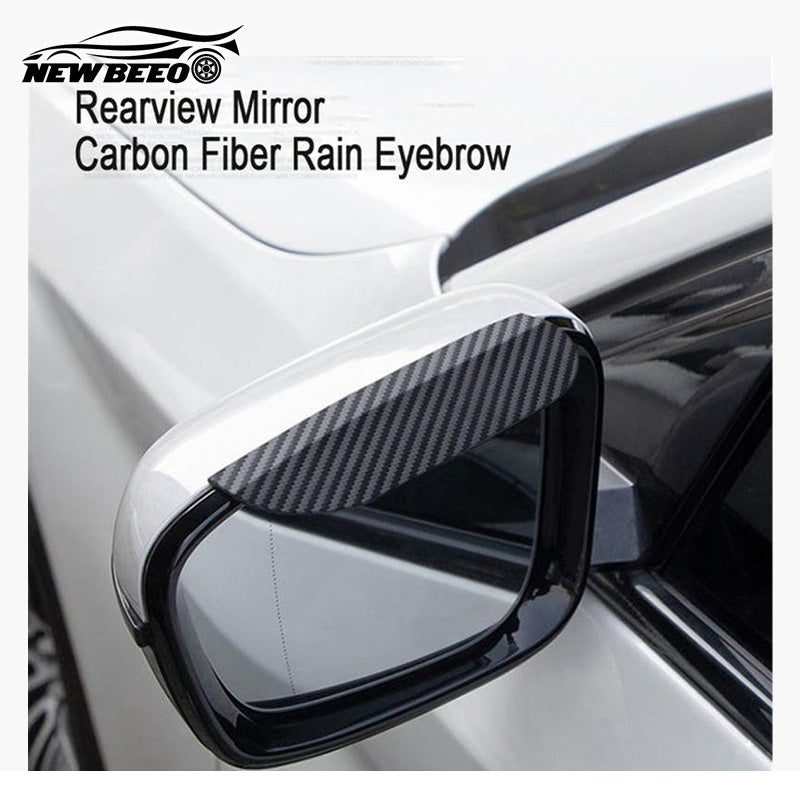 🔥 LIMITED TIME OFFER! Carbon Fiber Rain Visor for Car Mirrors – Sleek Carbon Design + Rain Blocking for Safer Driving