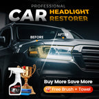 🚘Automotive Headlamp Restoration Fluid Kit✨ Restore Headlights in Minutes! No Tools Needed + UV Protection 🛠️🌟