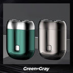 🔋 Mini double-ended shaver! 0.1mm Knife Mesh 7500 rpm motor