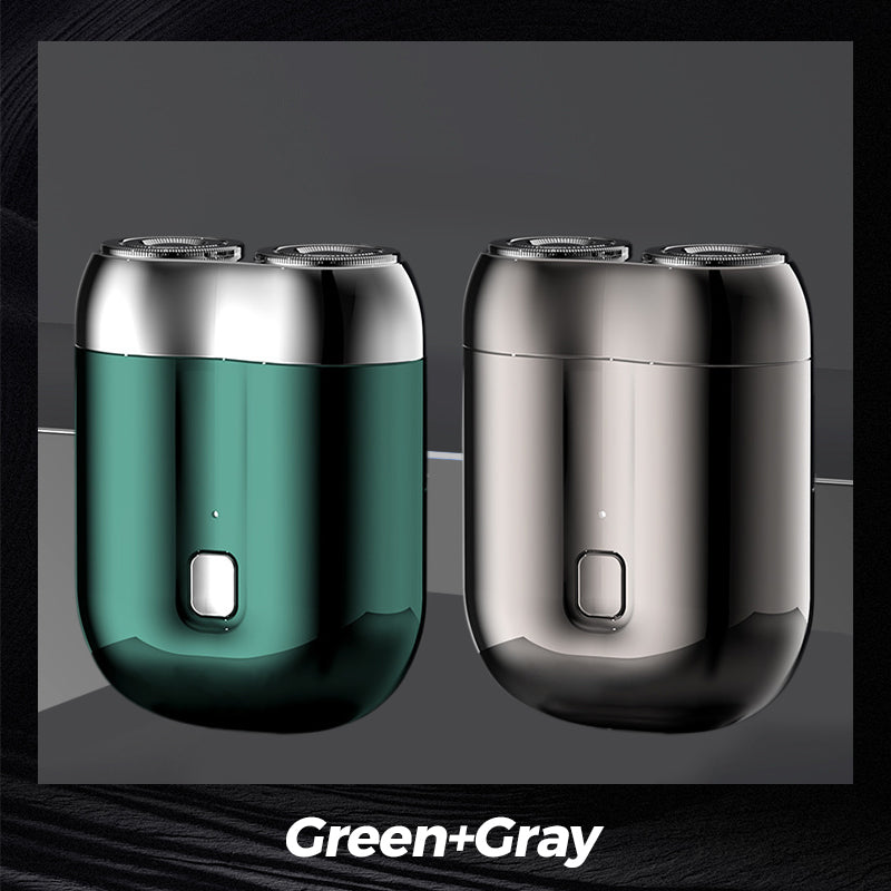 🔋 Mini double-ended shaver! 0.1mm Knife Mesh 7500 rpm motor