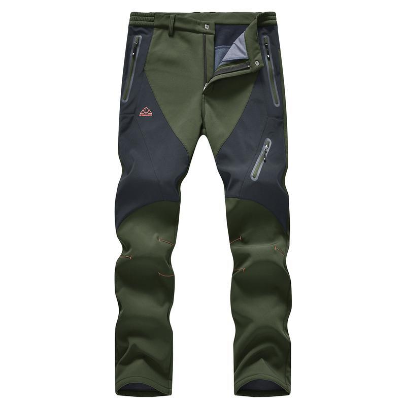 🏆LAST DAY SALE 49% OFF!!🔥Men's Insulated Water Resistant Warm Fleece Lined Ski Pants