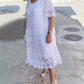 👗Plus - Size Friendly! 50% OFF Solid Color Lace Dress 🔥 | Short Sleeve