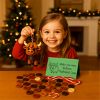 ✨DIY Button Animal Ornaments – Handmade Craft Kit for Kids & Families, Unique Home Decor & Gift Idea