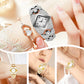 🌟The best|Vintage women's quartz watch with rhinestones, classic design, unique charm