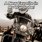 💥Fliwos® Men's Tough Vibe Leather Jacket – Slim Fit Design, Retro Hardware for Biker & Casual Looks