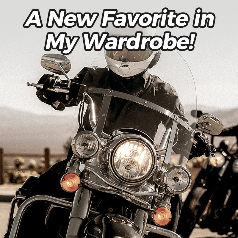 💥Fliwos® Men's Tough Vibe Leather Jacket – Slim Fit Design, Retro Hardware for Biker & Casual Looks