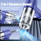 2-in-1 cordless handheld vacuum cleaner and blower