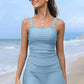 🌊 Vintage high-waisted slimming split swimsuit on the last day, freeze the elegant curves of the seaside