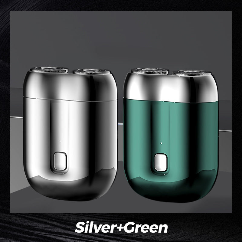 🔋 Mini double-ended shaver! 0.1mm Knife Mesh 7500 rpm motor