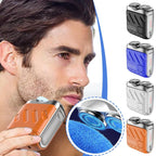 ⚡ 65% OFF Flash Sale！Double-Ring Portable Shaver – Perfect Gift for Every Guy