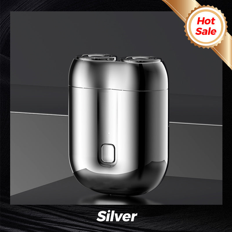 🔋 Mini double-ended shaver! 0.1mm Knife Mesh 7500 rpm motor