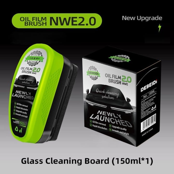 🚗 BUY 2 GET 1 FREE｜2.0 Powerful Oil Film Wipe - Crystal Clear Glass