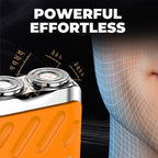⚡ 65% OFF Flash Sale！Double-Ring Portable Shaver – Perfect Gift for Every Guy