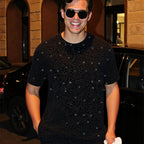 Men’s Short Sleeve Top & Wide Leg Pants 2-Piece Set 🩳✨ – Casual & Stylish for Everyday