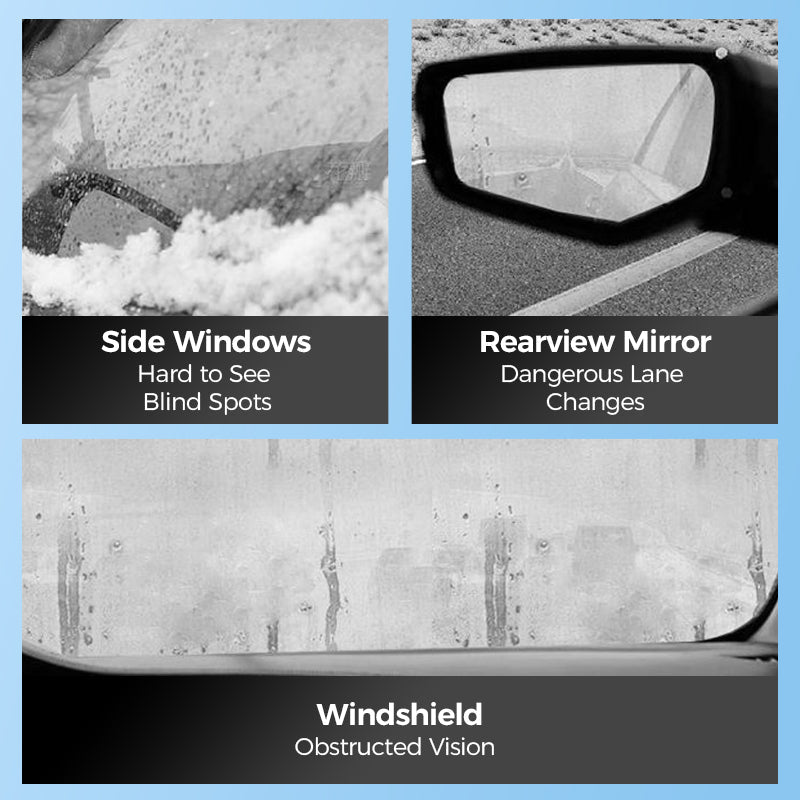 💥 BUY 2 GET 3! ❄️ Micromolecular Anti-Fog Coating Wiper – Keeps Your Windshield Clear & Fog-Free 🧽✨