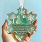 🌊Snowflake-Shaped Sea Glass Friendship Decor ❄✨ – Nature-Shaped, Handcrafted for Cherished Bonds