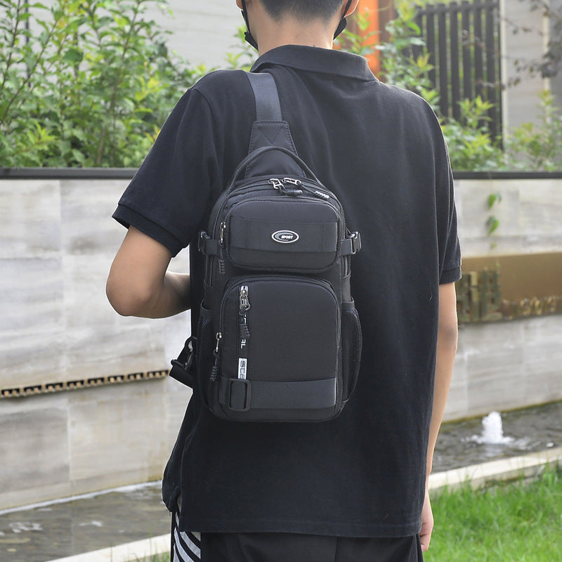 💼 50% OFF! 🔥 2025 Adjustable Oxford Cloth Casual Chest Bag – Stylish & Durable ✨