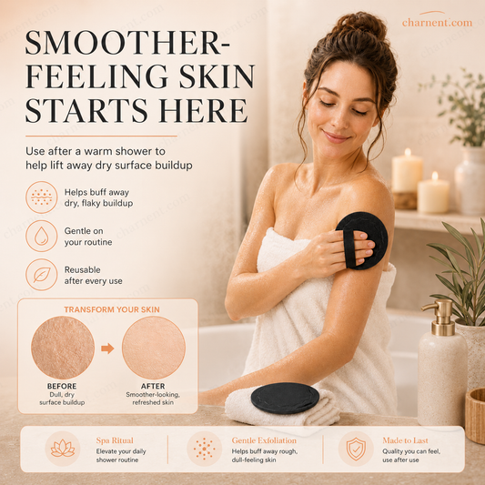 🚿 Zwei zum Preis von einem Wiederverwendbare Peeling-Pads | Sanft für glatte, frische Haut🧖‍♀️