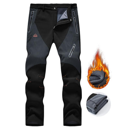 🏆LAST DAY SALE 49% OFF!!🔥Men's Insulated Water Resistant Warm Fleece Lined Ski Pants