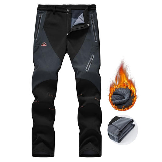 🏆LAST DAY SALE 49% OFF!!🔥Men's Insulated Water Resistant Warm Fleece Lined Ski Pants